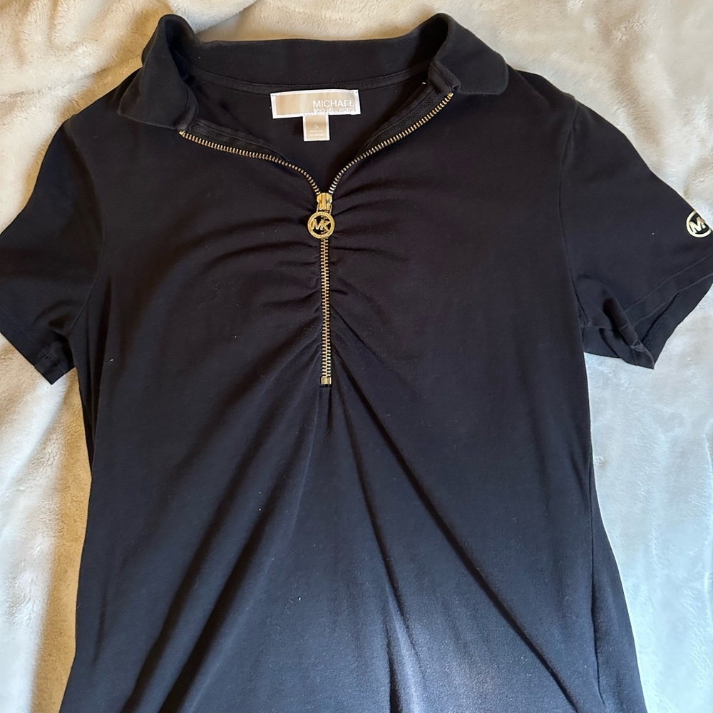 Michael Kors Zip Up T-shirt